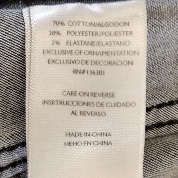 Baby Phat Size 9 Jeans Y2K Dark Wash Denim Stretch Jeans Straight Leg Pants Low - Picture 11 of 11